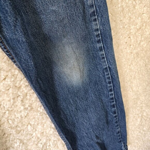 Levi’s 505 Mens Straight‎ Fit Jeans Size 34x32 (fits 32x30) Medium Wash Denim - Picture 3 of 15